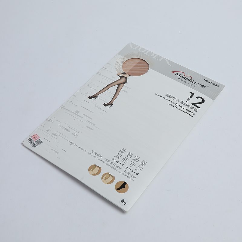 Mengna 12D super elastic wide body double crotch pantyhose G6205 bagged -301#/30216 details Picture