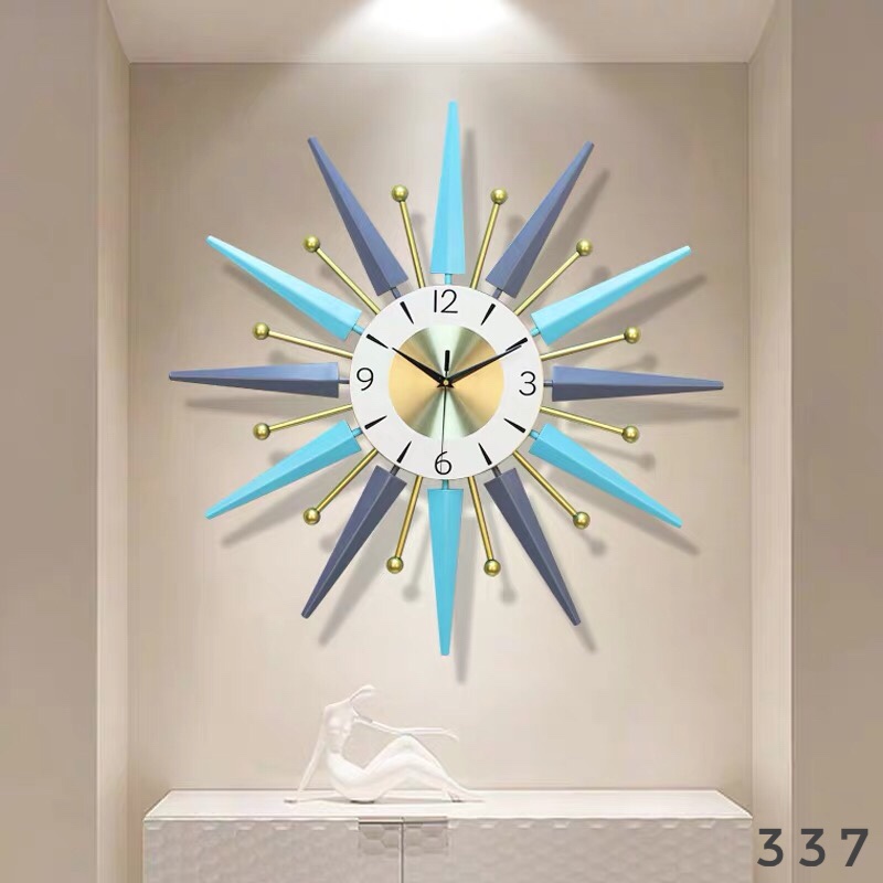 钟表挂钟北欧轻奢个性客厅艺术时钟现代时尚简约创意装饰挂表