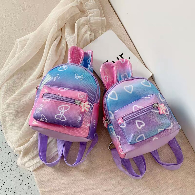 造型可爱亮片儿童背包产品图