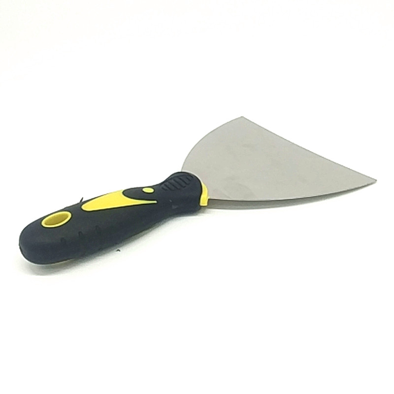 4寸油灰刀 腻子灰刀 填缝小铲刀 塑胶柄 清洁刮刀工具产品图
