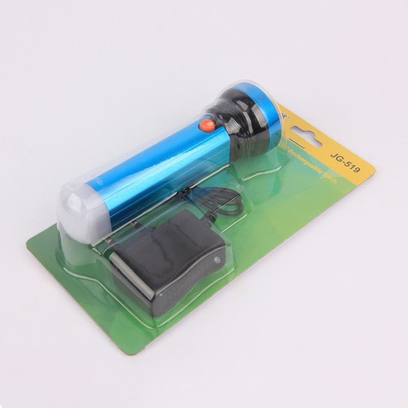 Jg-519 Aluminum alloy rechargeable lithium battery Flashlight household convenient blackout emergency lighting Item Picture