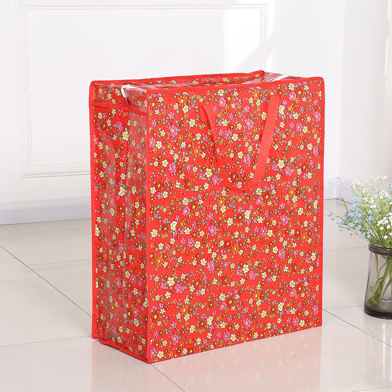 The latest version of 2020 on the market hand woven bag PP film printing woven bag moving bag custom advertising bag Application Scenario