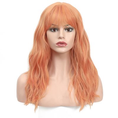 The latest long-haired synthetic fiber headgear from Europe and America is in stock Specification image