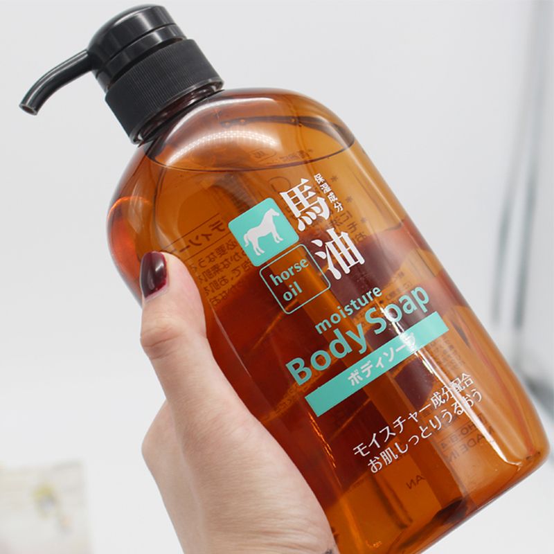 Japanese Bear Wild Horse Oil Silicone-Free Shampoo 600ml Application Scenario