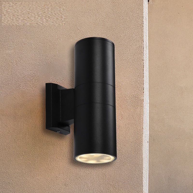 Led double head wall light outdoor waterproof gate garden villa terrace wall light outdoor patio light
