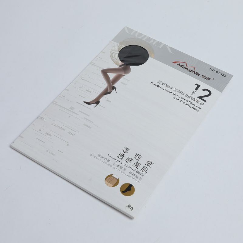 Mengna 12D Flawless repair skin wrap core silk and crotch pantyhose G6128 bag -306#/30216 Specification drawing