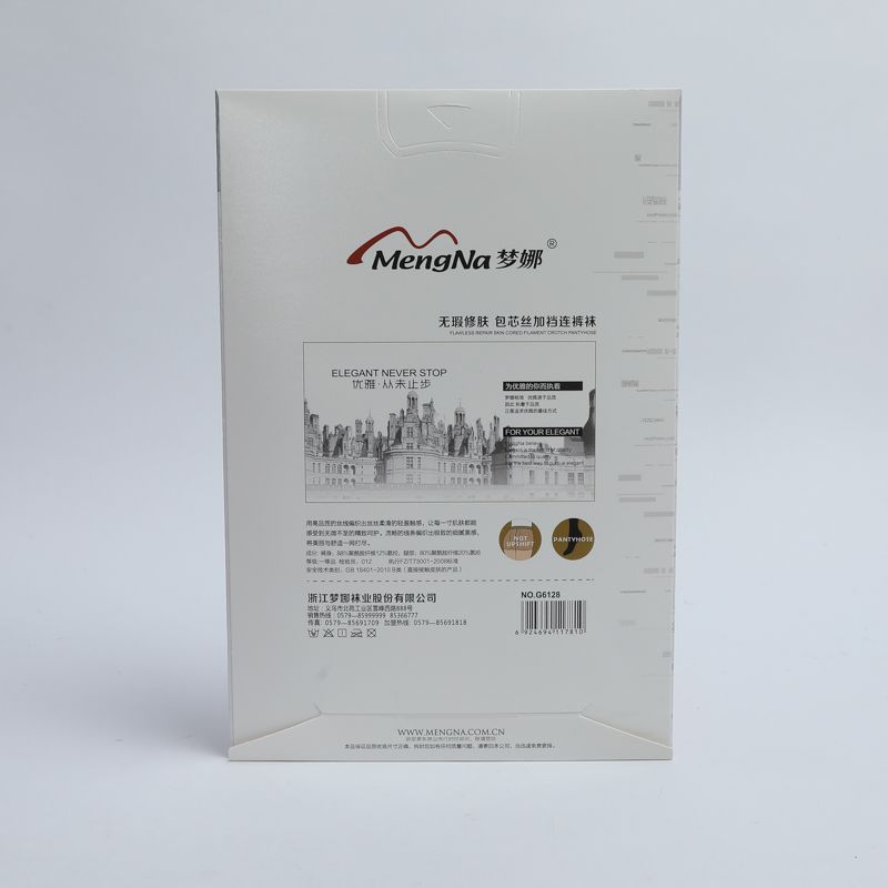 Mengna 12D Flawless repair skin wrap core silk and crotch pantyhose G6128 bag -306#/30216 details Picture