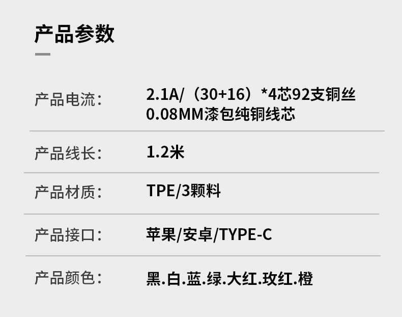 厂家直销一拖三伸缩数据线手机充电线实用礼品小礼品支持定制LOGO详情图14