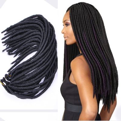 New style of European and American braided wig with dirty braids