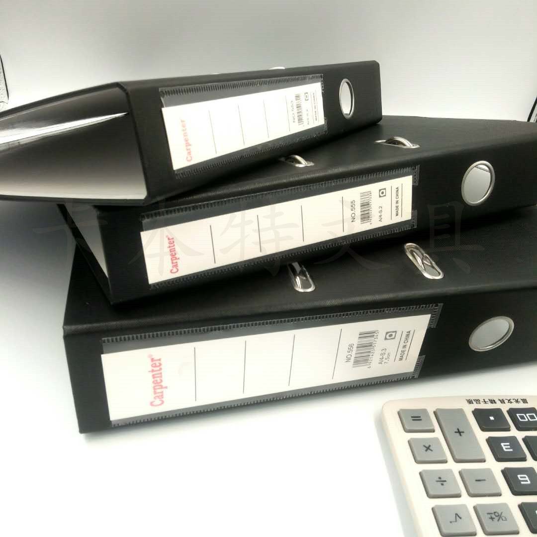 Office stationery 554 black Quick labor clip, self-produced and self-sold file folder, factory direct sales Application Scenario