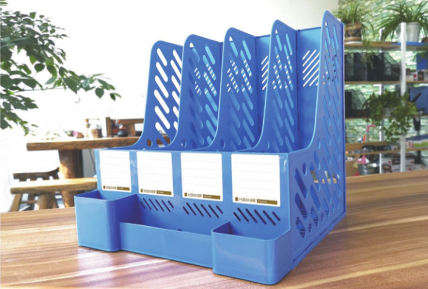Yiwu Selection pen container file bar four sets 6359#/24625 full figure