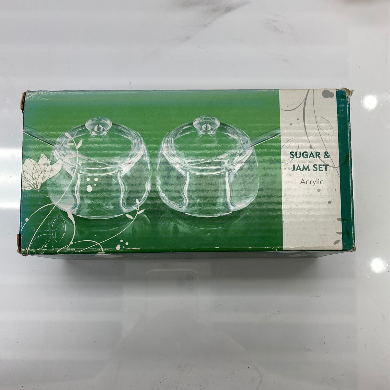 Acrylic Sugar Jar. It Is The Standard For High Quality Living People. It Is Also An Identity Display Of A High Quality Of Life.