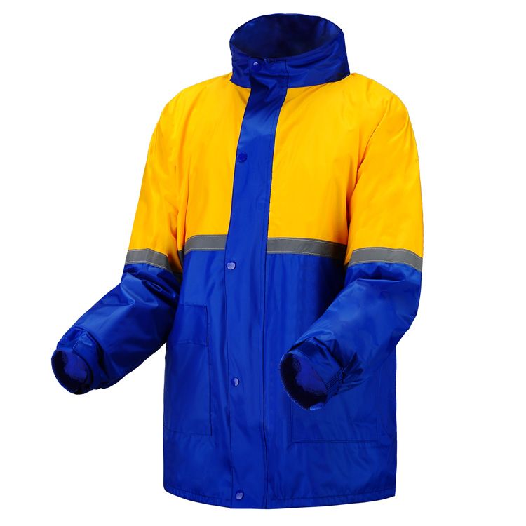 雨衣套装反光衣服安全服交通环卫分体防水雨衣工作服野外