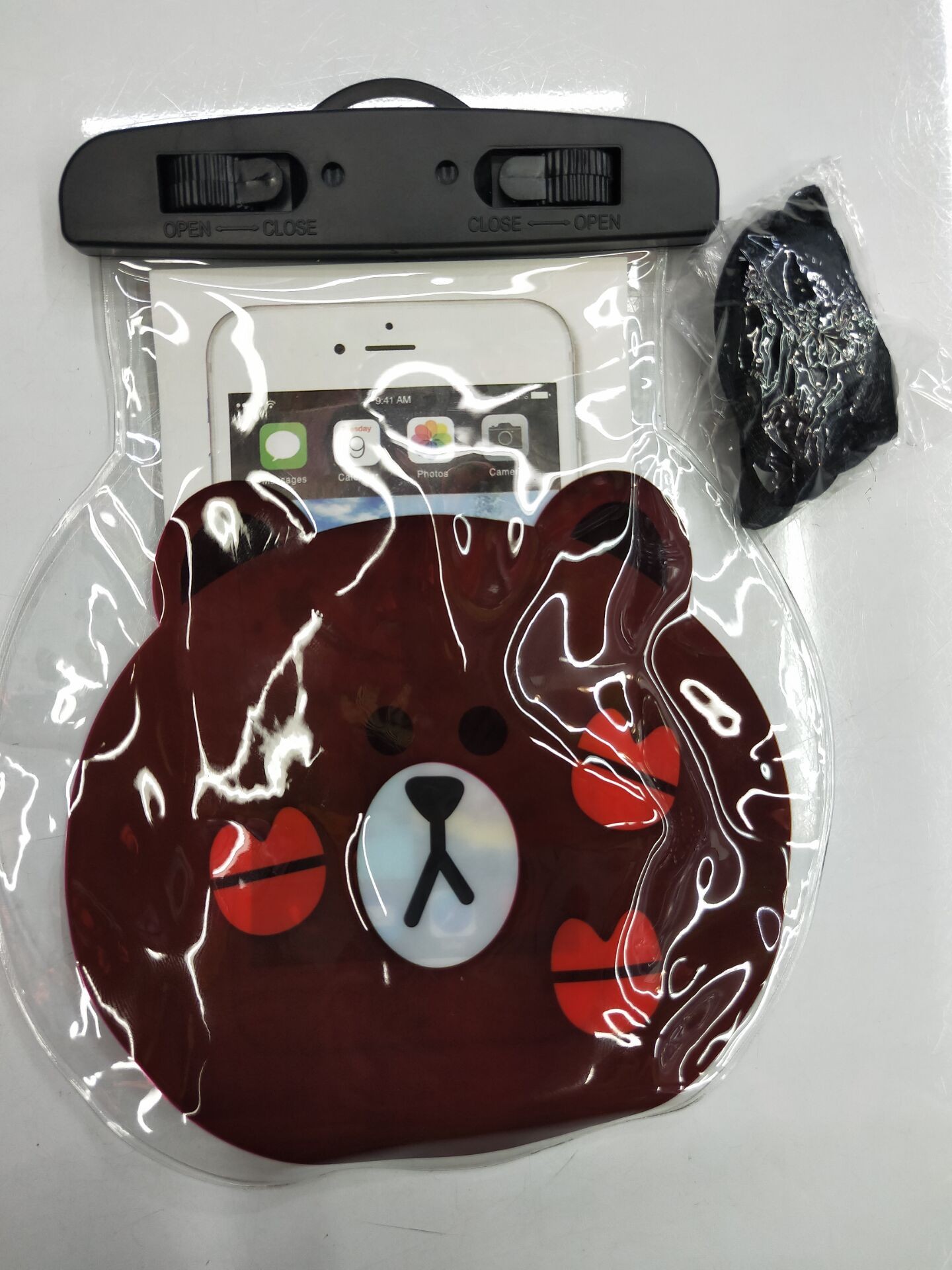 手机防水袋 PVC 防水袋 LZ01立体卡通手机防水袋 米妮详情图2