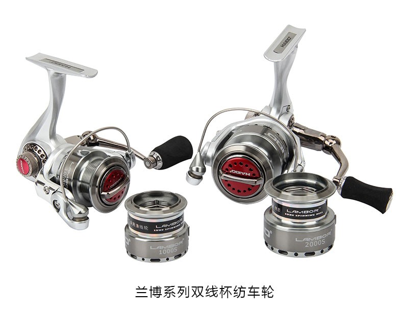 Haibo Lanbo double-line cup high-strength material 8-axis 10S/20S spinning wheel, Luya wheel, fishing reel wheel pic 2