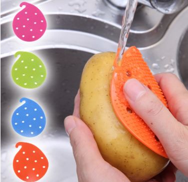 Multi-functional dishwashing brush Fruit and vegetable brush fruit brush watermelon brush pot brush kitchen brush