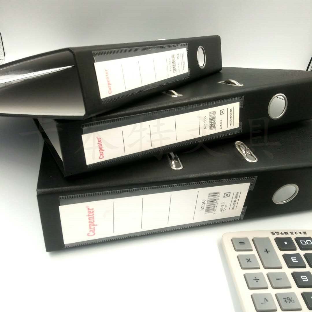 Office stationery 554 black Quick labor clip, self-produced and self-sold file folder, factory direct sales detail image 6