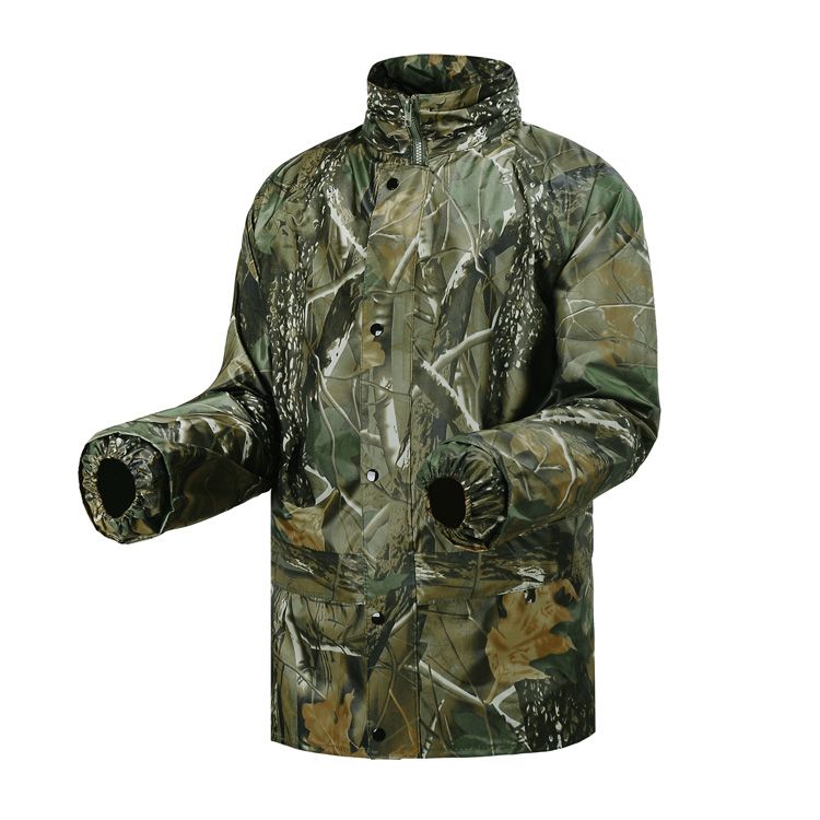 Raincoat sets, reflective clothing, safety suits, traffic and sanitation two-piece waterproof raincoats, work clothes, camouflage