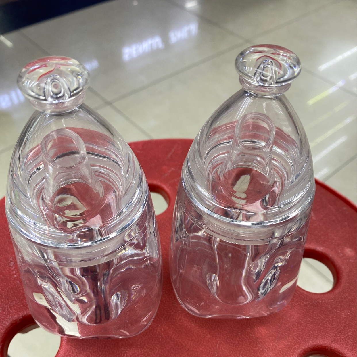 Acrylic Soy Sauce Seasoning Bottle