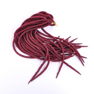 New style of European and American braided wig with dirty braids detail image 5