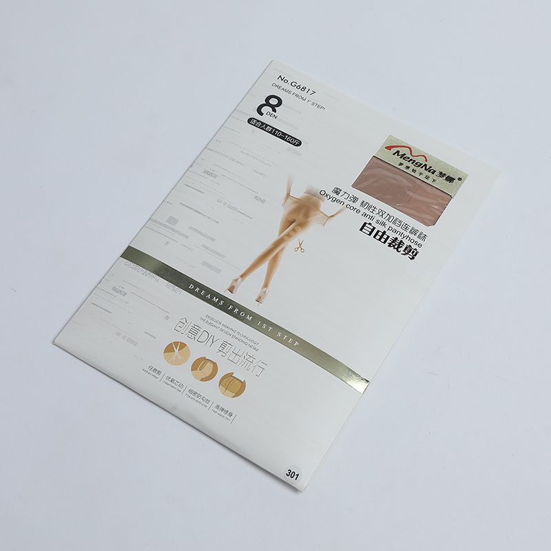 Yiwu Selection Mengna 8D free cutting toughness double crotch pantyhose G6817-300#/30216 Specification drawing