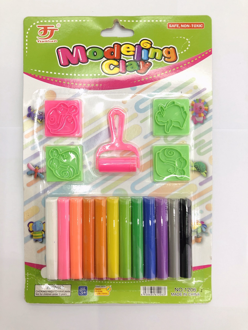 厂家直销大千文具彩泥橡皮泥批发24322商铺儿童DIY益智玩具