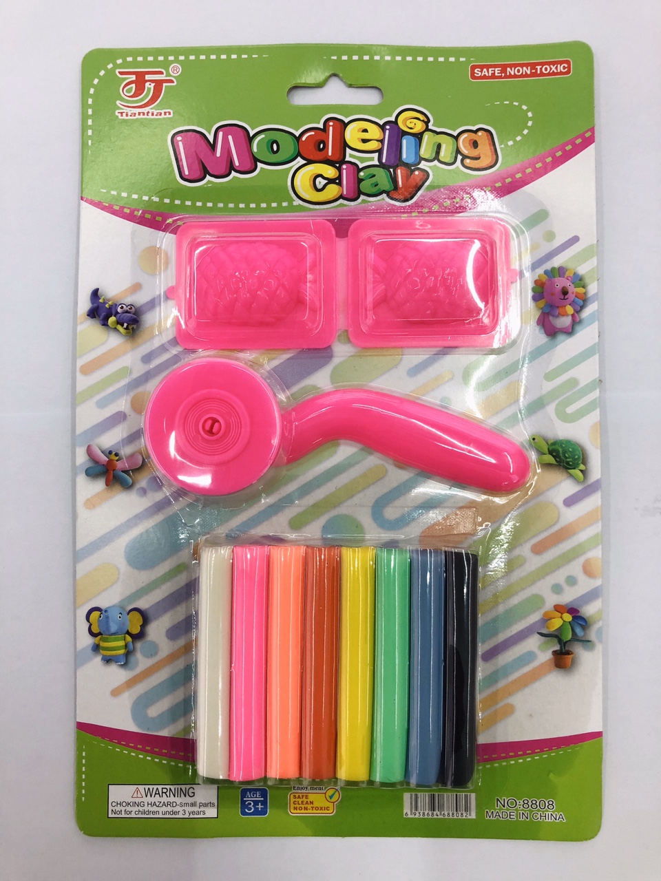 Manufacturers direct sales color clay plasticine wholesale big thousand stationery 24322 shops DIY children's educational toys Slim thumbnail