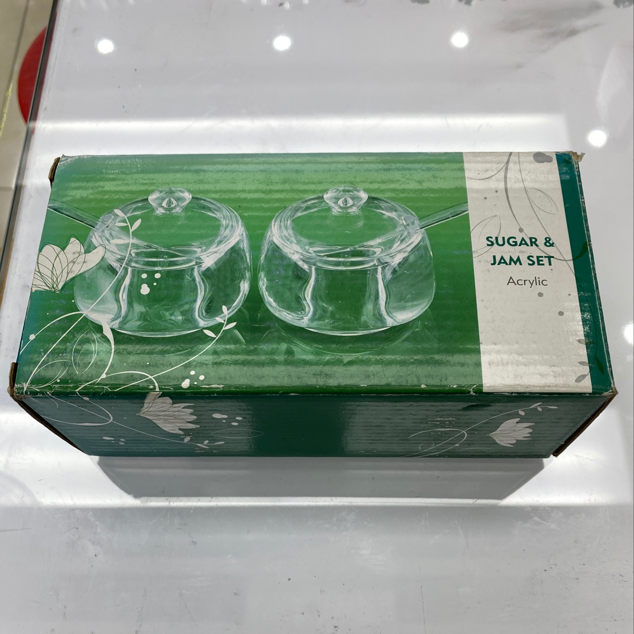 Acrylic Sugar Jar. It Is The Standard For High Quality Living People. It Is Also An Identity Display Of A High Quality Of Life. full figure