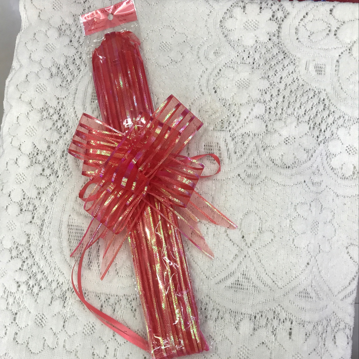 高档礼盒包装拉花，精品包装拉花：50MM