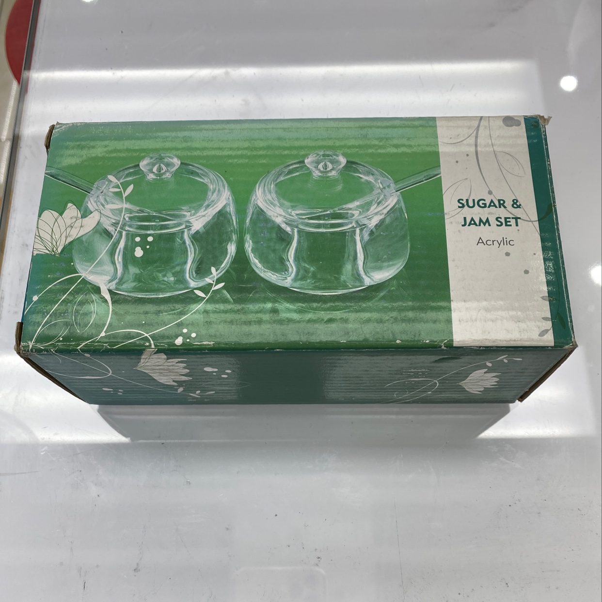 Acrylic Sugar Jar. It Is The Standard For High Quality Living People. It Is Also An Identity Display Of A High Quality Of Life. details Picture