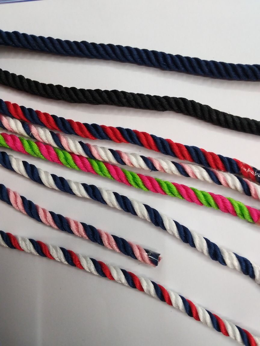 厂家直销 涤纶三股绳子 手提带  礼品绳子 包装盒绳子各种绳子带子详情图6