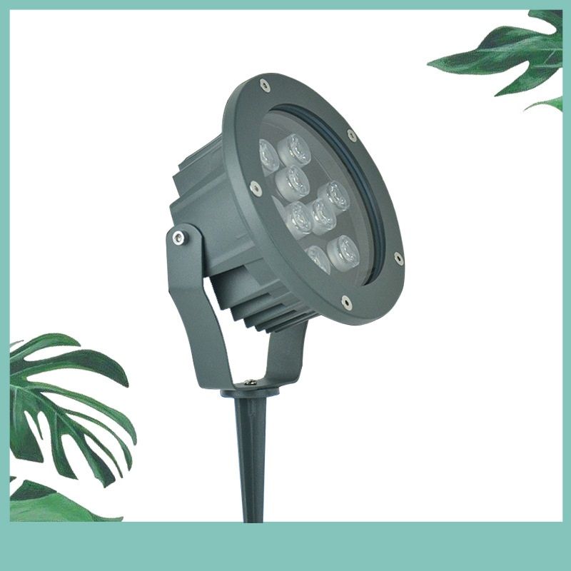 Led spotlights, street lamps, lawn, tree, die-casting, waterproof, high light projection lamp