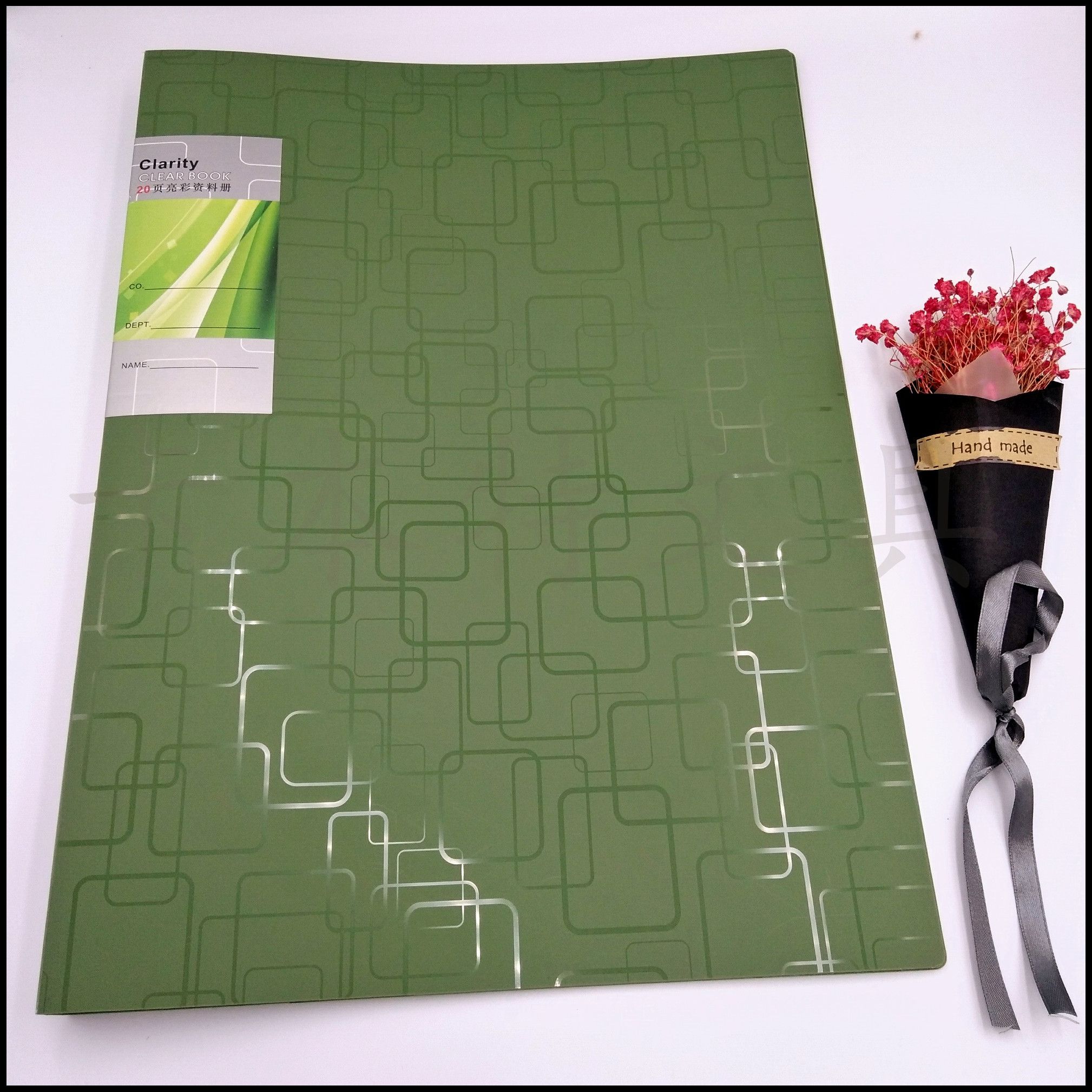 A3 style 60-page material booklet office document booklet Student picture album music score folder manufacturer direct sales folder