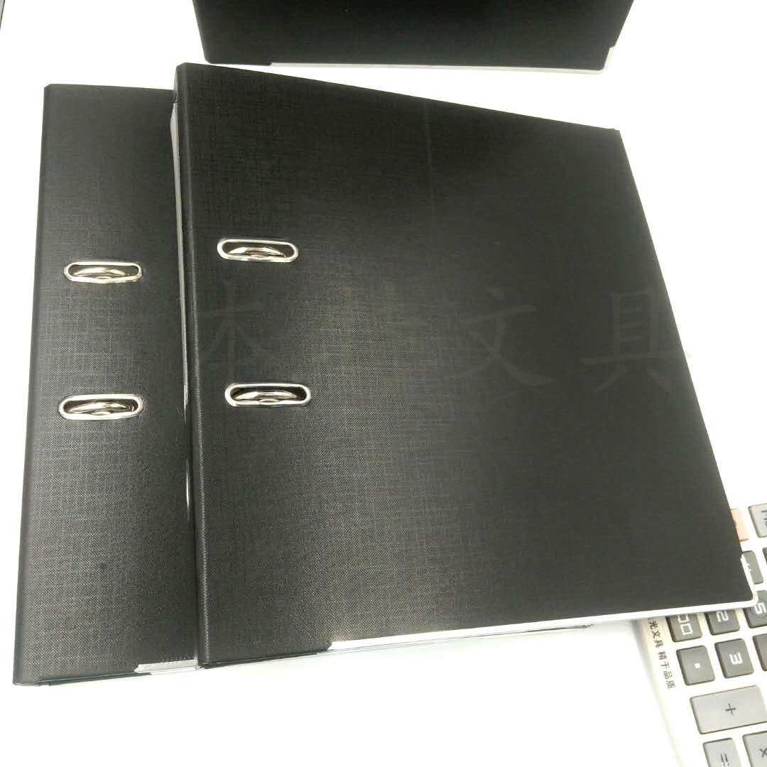 Office stationery 554 black Quick labor clip, self-produced and self-sold file folder, factory direct sales detail image 2