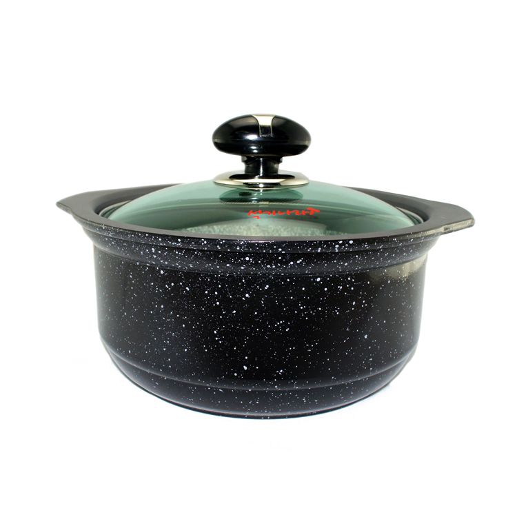 Kitchen Code: Original imported luxury IH natural stone pot from South Korea, 17cm