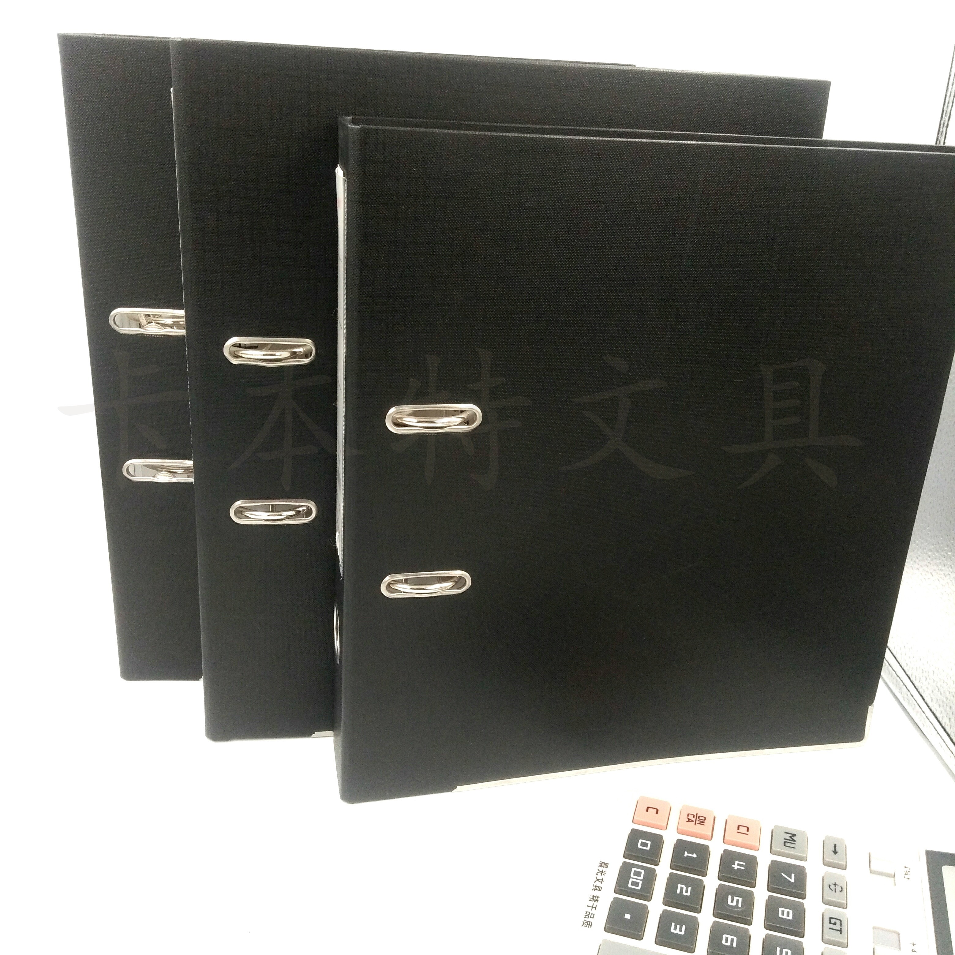 Office stationery 554 black Quick labor clip, self-produced and self-sold file folder, factory direct sales detail image 5