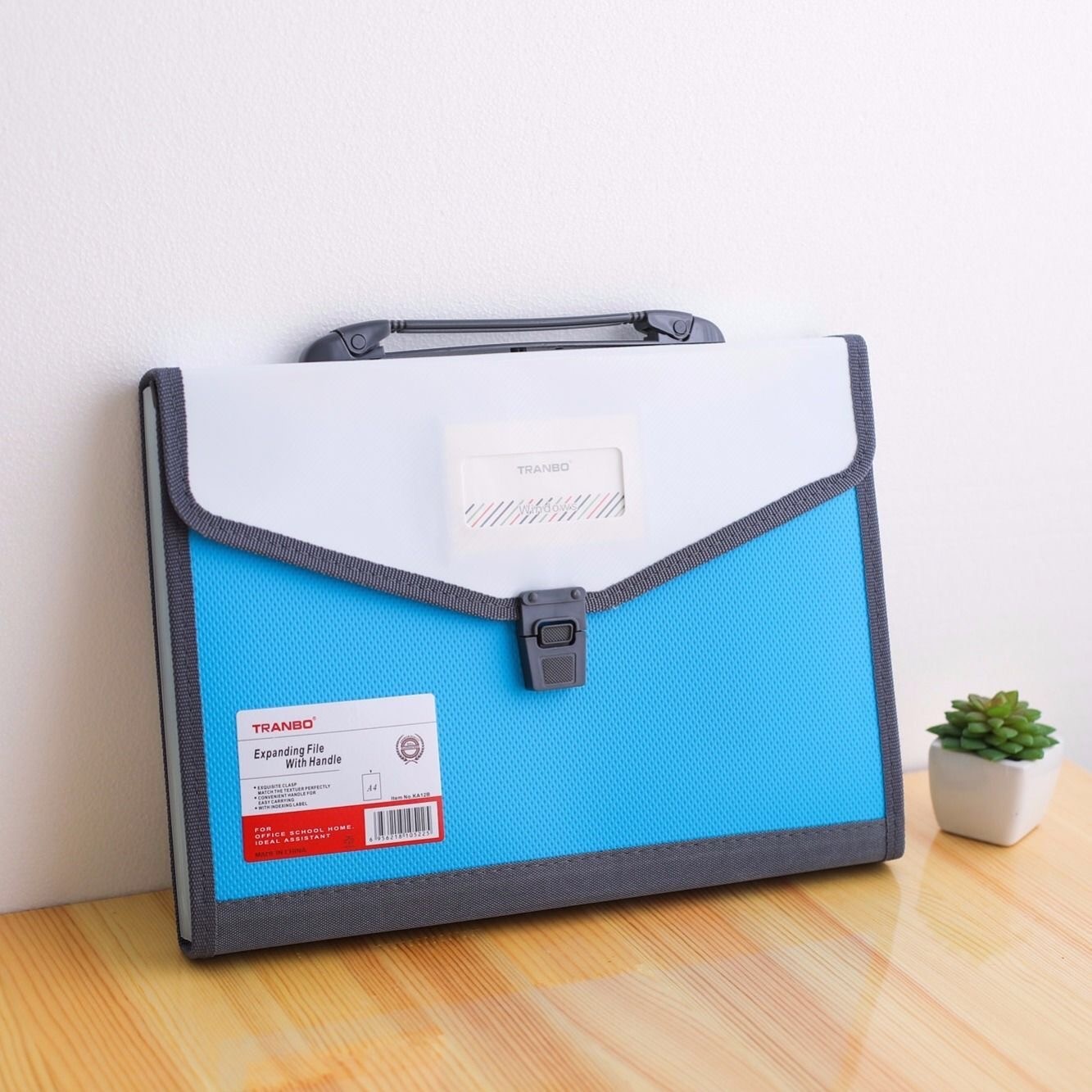 Full-standard TRANBO factory direct sales A4 portable document bags, folders, file bags, multi-layer organ bags, test papers, file storage bags, customized pic 4
