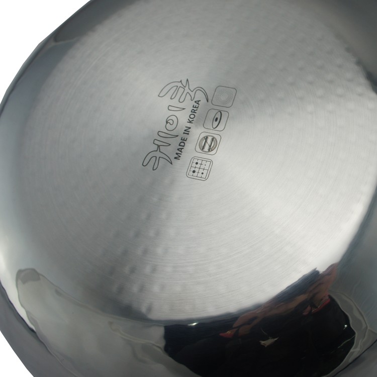 Kitchen code: Korean imported stainless steel non-stick wok, 28cm detail image 6