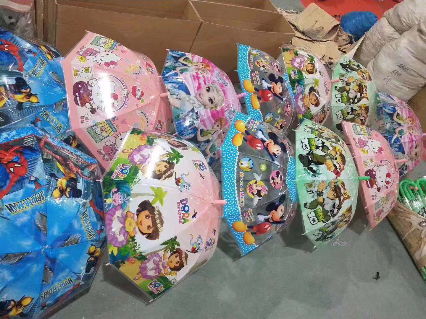 50公分EVA儿童伞，图案混装详情图1