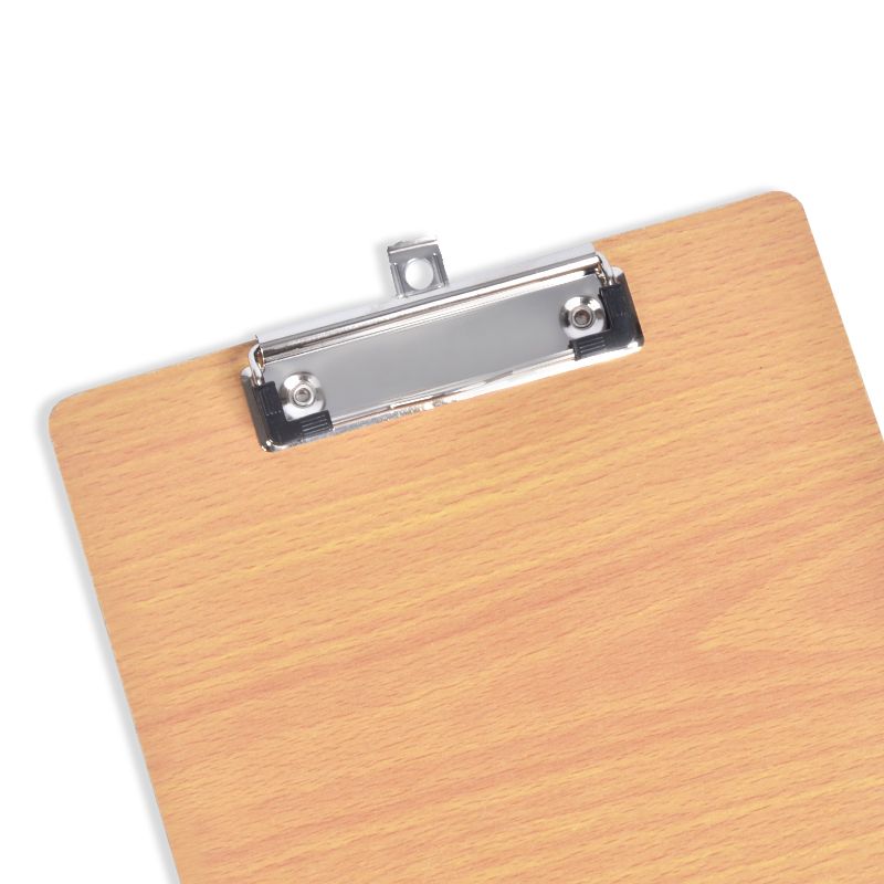 批发16k木质写字平板夹试卷木夹高密度板文件夹画板夹强力夹详情图3