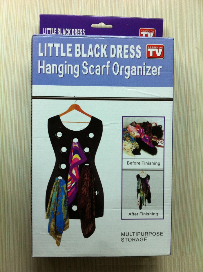 Factory direct sales of tie storage bags and scarf storage hanging bags, customizable pic 1