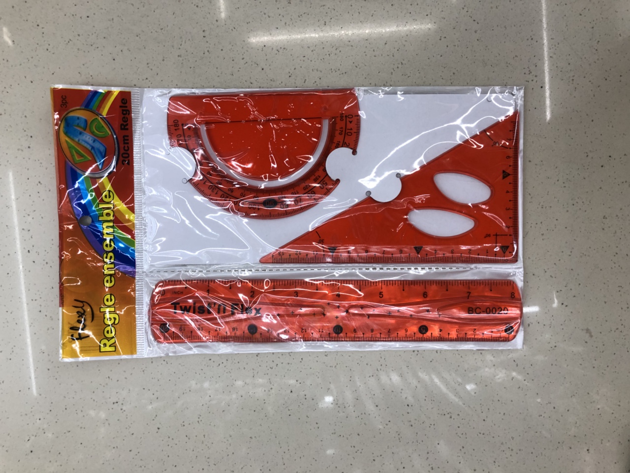 软套尺20cm三件套可折叠套尺折不断