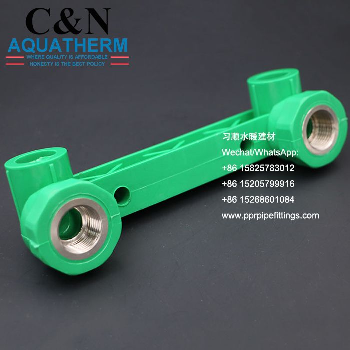 Factory direct sales of PPR double elbow inserts and all kinds of pipe fittings