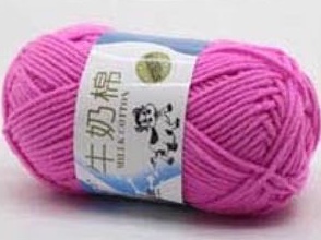 Four strands of milk cotton detail image 1