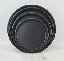 Round pizza pan 6 "7" 8 "9" carbon steel non-stick baking pan Cake mold Baking utensils