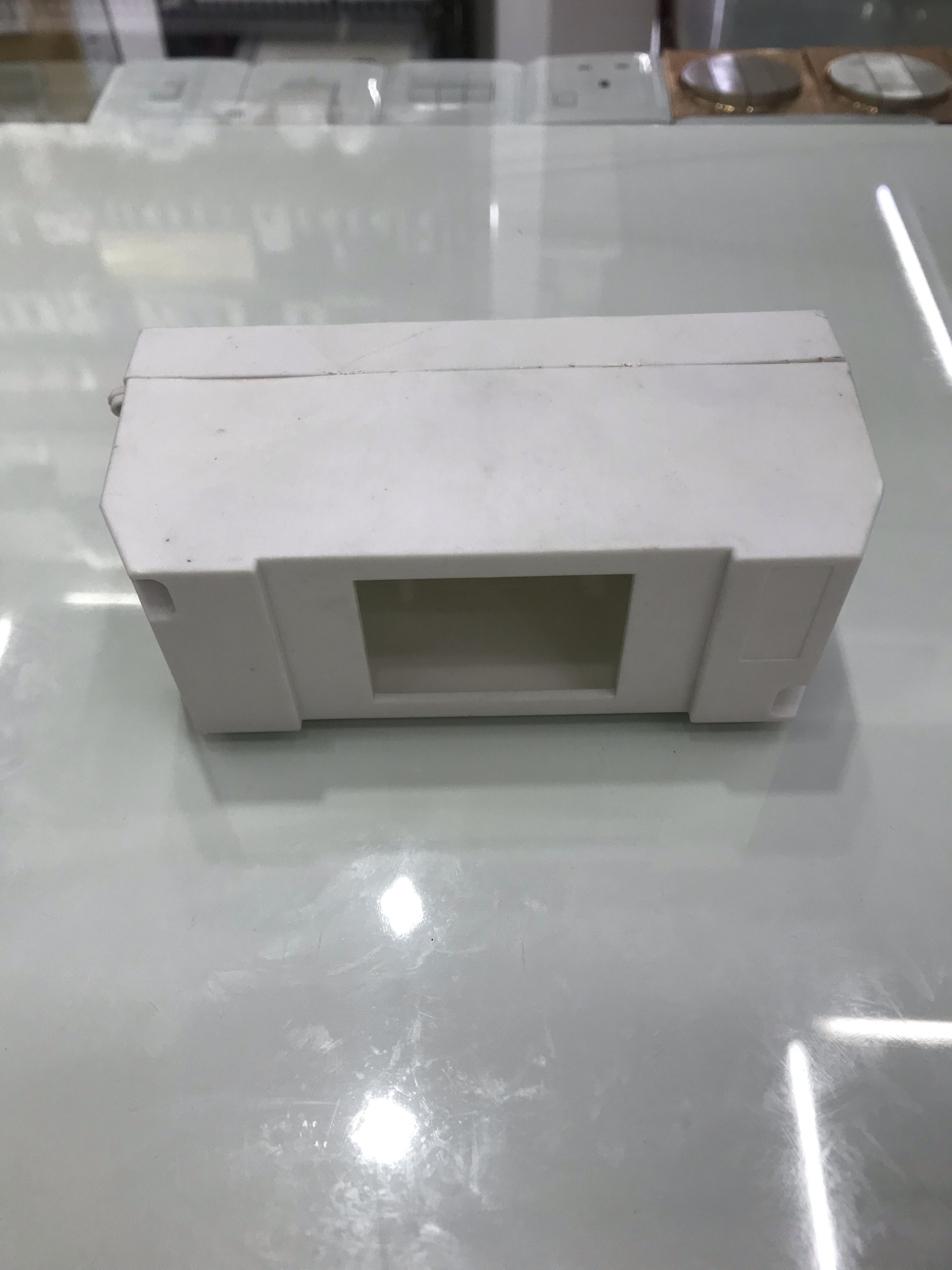 Switch Box 2P Switch Box Plastic Box Specification drawing