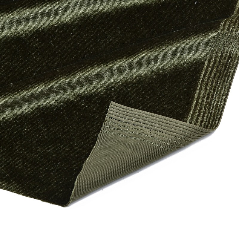 Direct sales from the manufacturer of encrypted Korean velvet, golden velvet fabric, warp knitted full polyester stretch fabric detail image 14