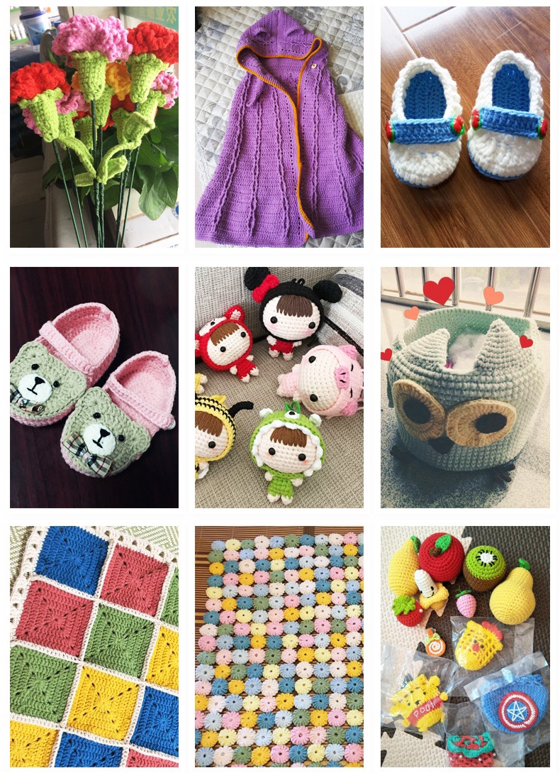 Bao Bao wool 5-strand milk cotton medium-thick wool thread, pure cotton thread, hand-knitted crochet thread, diy scarf thread, free shipping details Picture