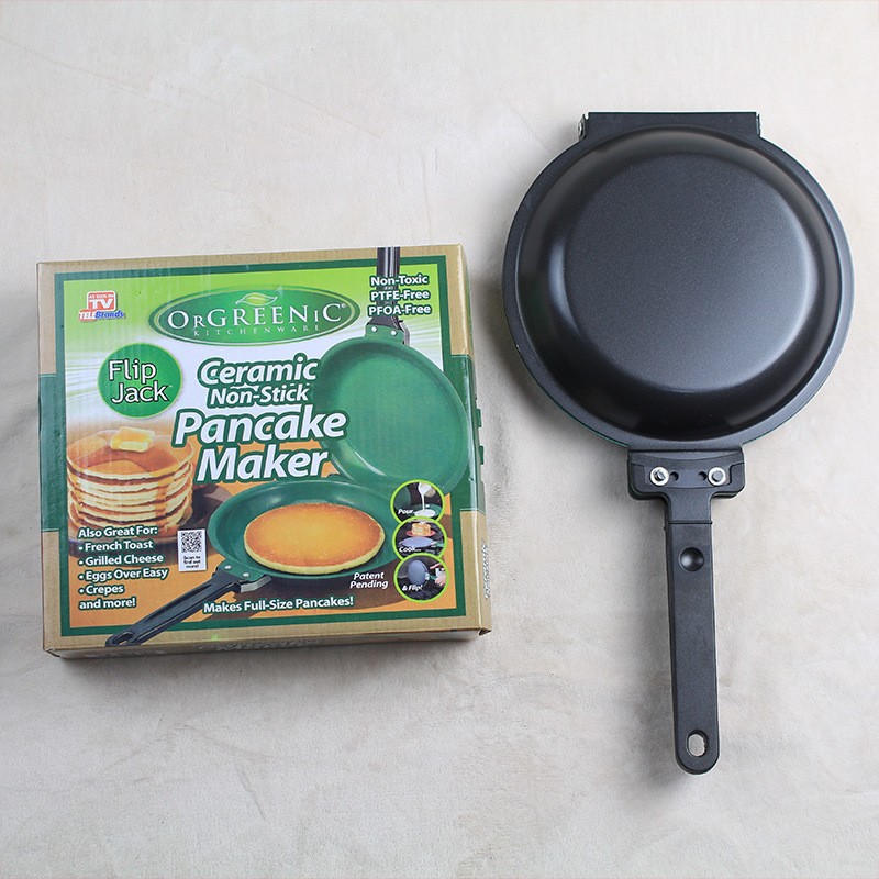   Orgreenic Flip Jack Pan ceramic Pancake Maker蛋糕平底锅TV详情3