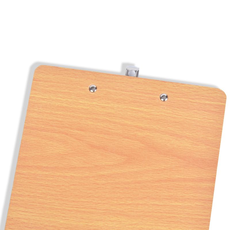 批发16k木质写字平板夹试卷木夹高密度板文件夹画板夹强力夹详情图4